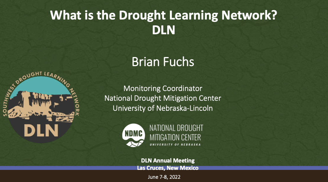 What is the Drought Learning Network?