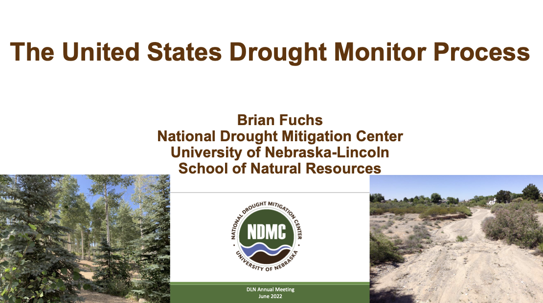 The United States Drought Monitor Process