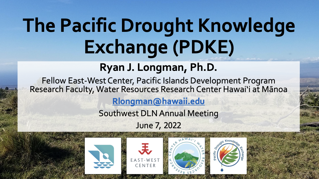 The Pacific Drought Knowledge Exchange